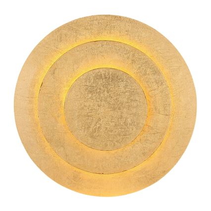 Globo - LED-kattovalaisin LED/18W/230V 3000K, halkaisija 18 cm, kultainen