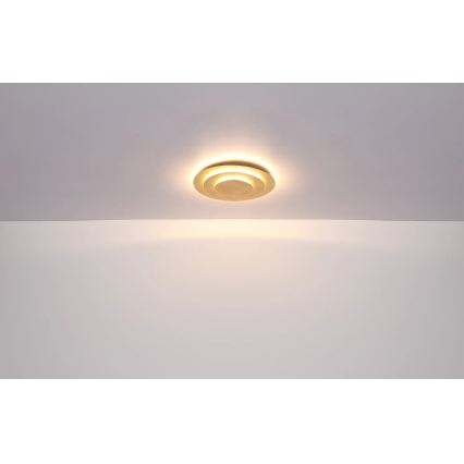 Globo - LED-kattovalaisin LED/40W/230V 3000K halkaisija 49 cm kullanvärinen