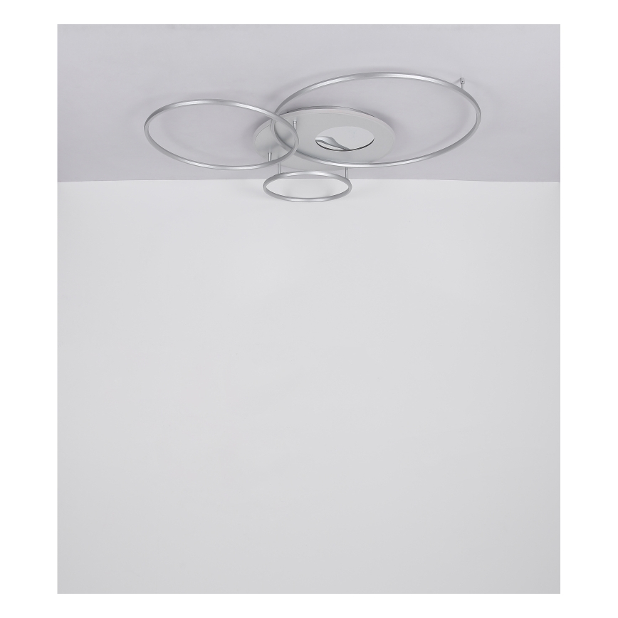 Globo - himmennettävä LED-kattovalaisin 70W/230V 2700-6500K mattakromi + kaukosäädin