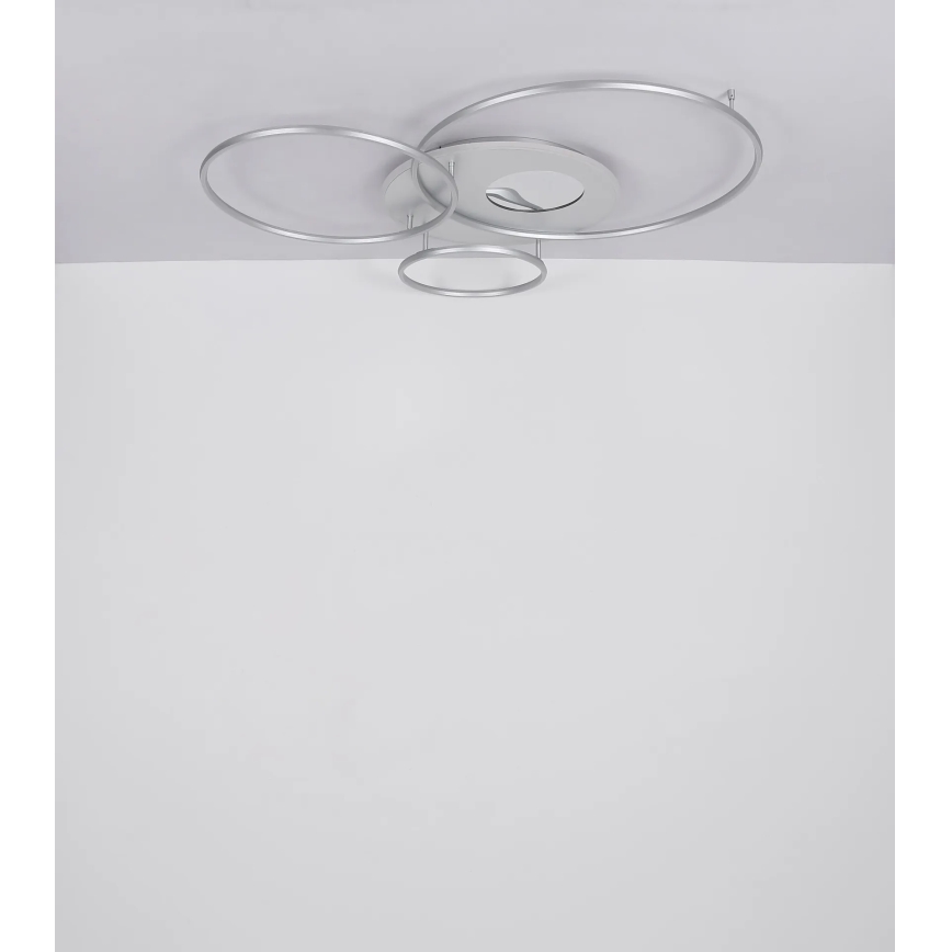 Globo - LED himmennettävä kattovalaisin LED/70W/230V 2700-6500K Wi-Fi Tuya mattakromi + kaukosäädin