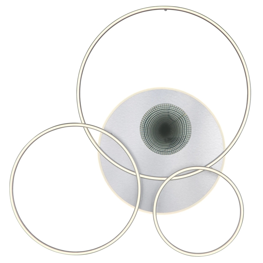 Globo - LED himmennettävä kattovalaisin LED/70W/230V 2700-6500K Wi-Fi Tuya mattakromi + kaukosäädin