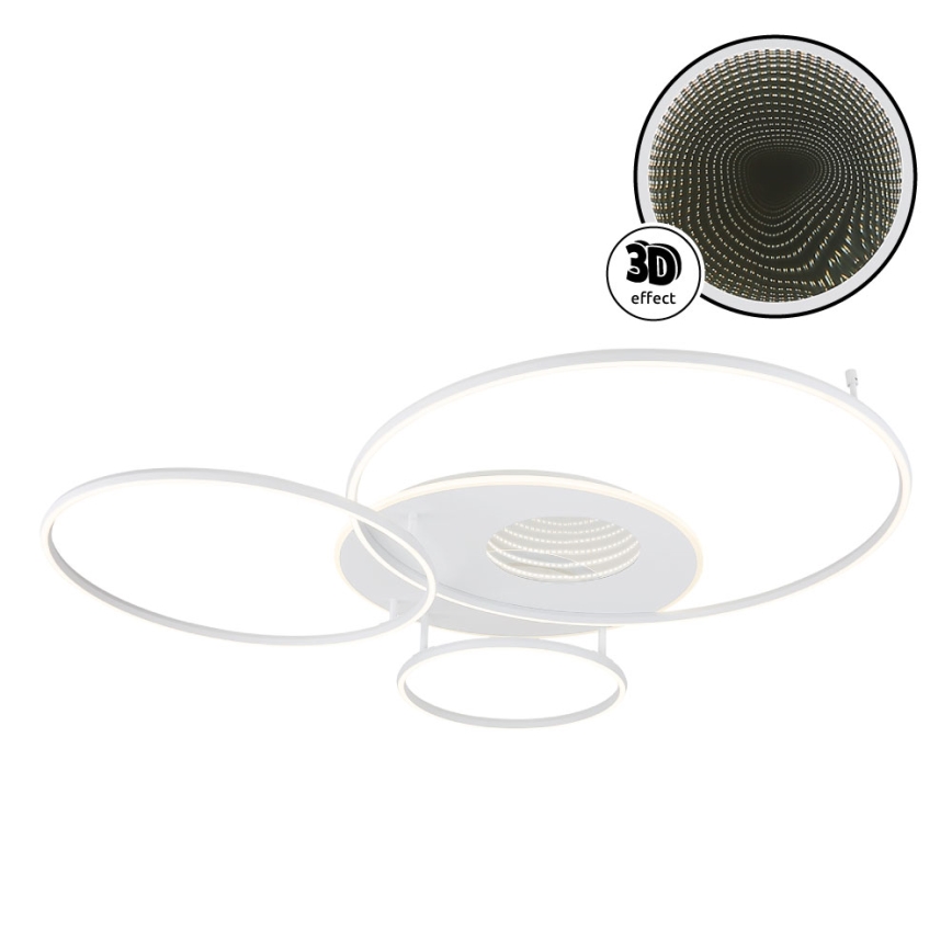 Globo - LED-himmennettävä kattovalaisin LED/70W/230V 2700-6500K 105x26,5 cm valkoinen + kauko-ohjain