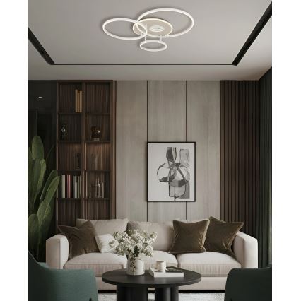 Globo - himmennettävä LED-kattovalaisin LED/40W/230V 2700-6500K 70x80,7 cm + kaukosäädin