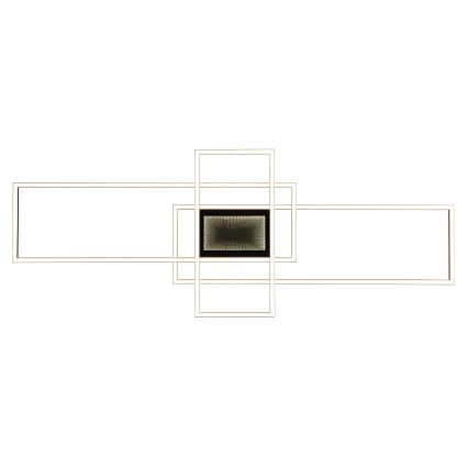 Globo - himmennettävä LED-kattovalaisin LED/60W/230V 2700-6500K 42x110,8 cm musta + kaukosäädin