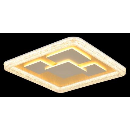 Globo - LED-kattovalaisin LED/40W/230V 3000K 48,8x48,8 cm kultainen