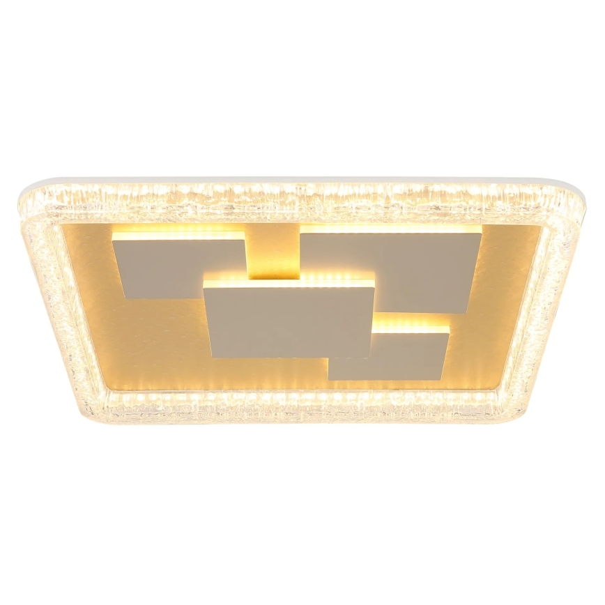 Globo - LED-kattovalaisin LED/40W/230V 3000K 48,8x48,8 cm kultainen