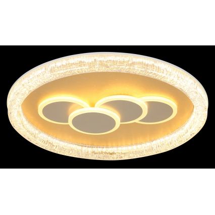 Globo - LED-kattovalaisin LED/40W/230V 3000K halkaisija 49,5 cm kultainen