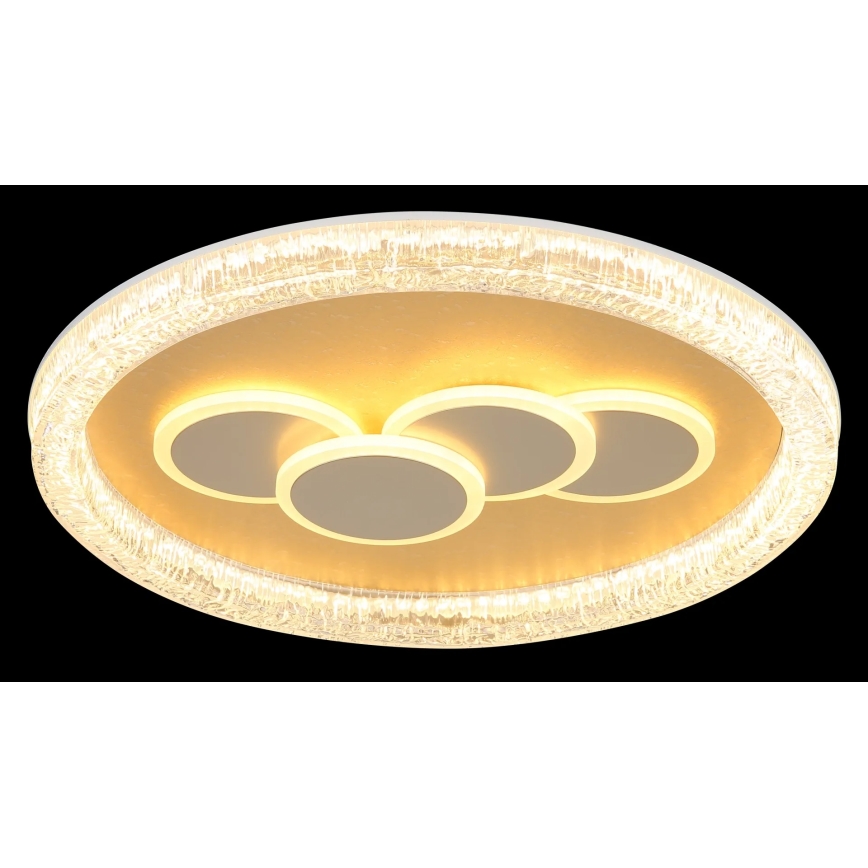 Globo - LED-kattovalaisin LED/40W/230V 3000K halkaisija 49,5 cm kultainen