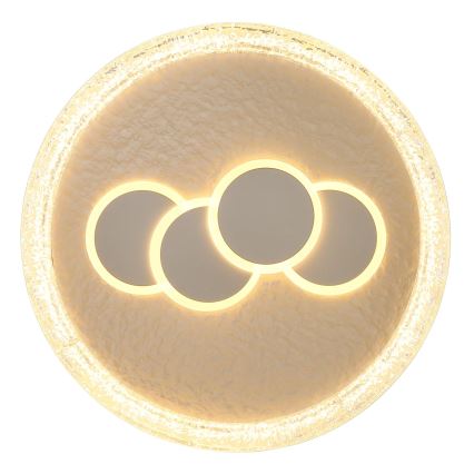 Globo - LED-kattovalaisin LED/40W/230V 3000K halkaisija 49,5 cm kultainen