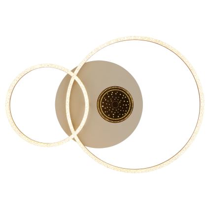 Globo - beige LED-kattovalaisin LED/30W/230V 3000K 70x50 cm