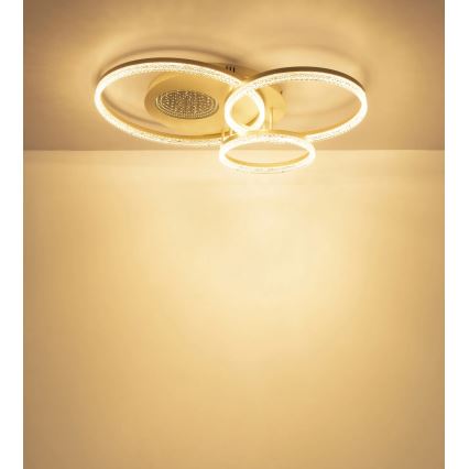 Globo - LED-kattovalaisin LED/40W/230V 3000K 78x60 cm beige