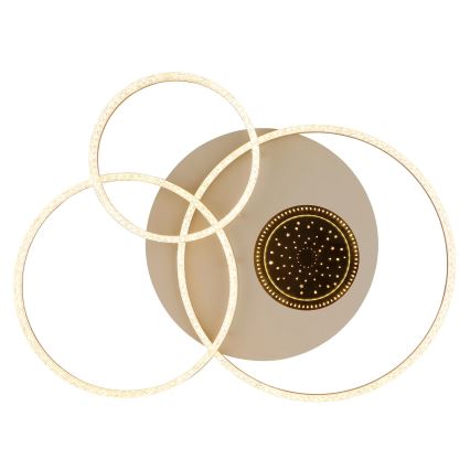 Globo - LED-kattovalaisin LED/40W/230V 3000K 78x60 cm beige