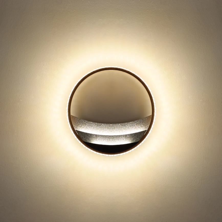 Globo - LED-kattovalaisin LED/12W/230V 3000/4000/6000K halkaisija 29,5 cm kultainen
