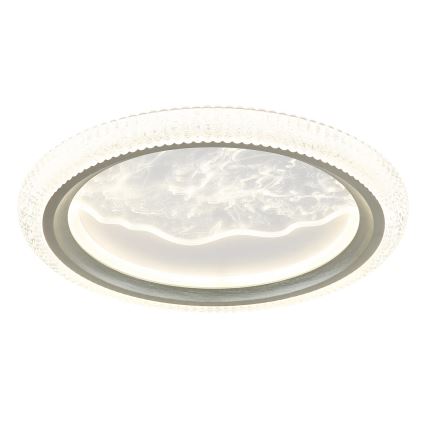 Globo - LED-kattovalaisin LED/28W/230V 3000/4200/6000K Ø 39,5 cm, hopea