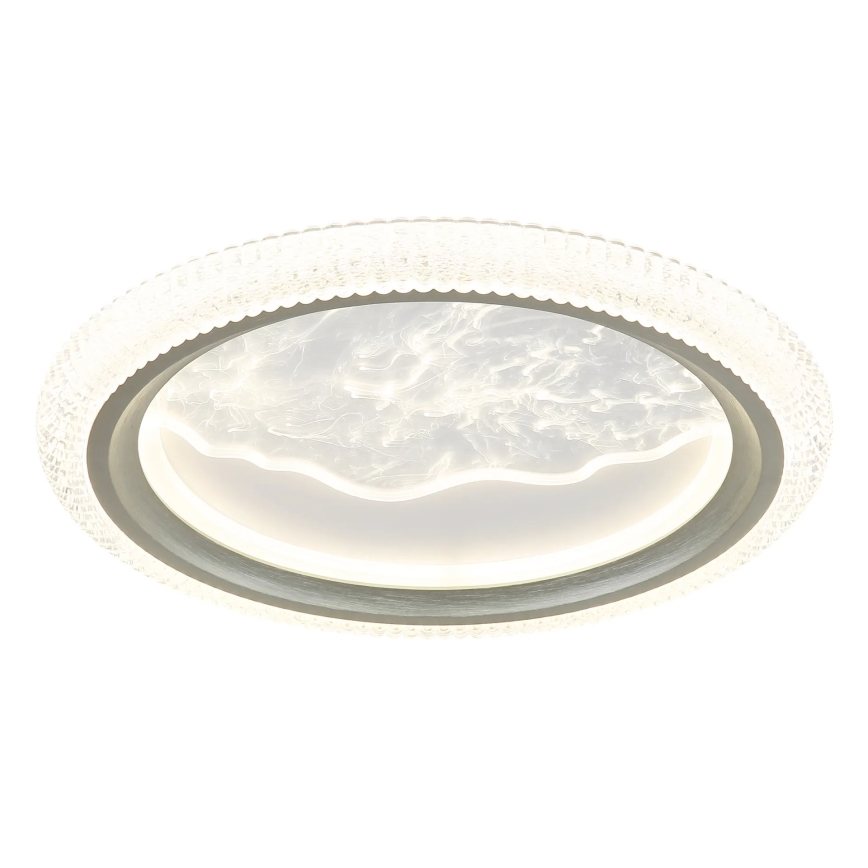 Globo - LED-kattovalaisin LED/28W/230V 3000/4200/6000K Ø 39,5 cm, hopea