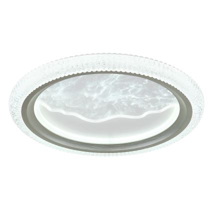 Globo - LED-kattovalaisin LED/28W/230V 3000/4200/6000K Ø 39,5 cm, hopea