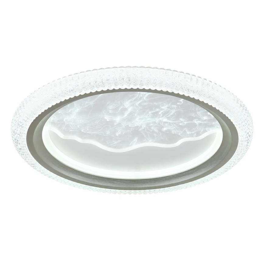 Globo - LED-kattovalaisin LED/28W/230V 3000/4200/6000K Ø 39,5 cm, hopea