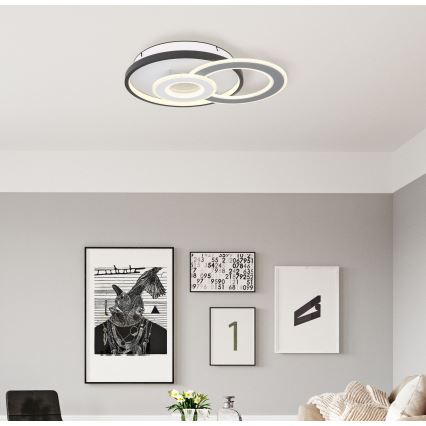 Globo - Himmennettävä LED-kattovalaisin LED/36W/230V 2700-6000K + kauko-ohjaus