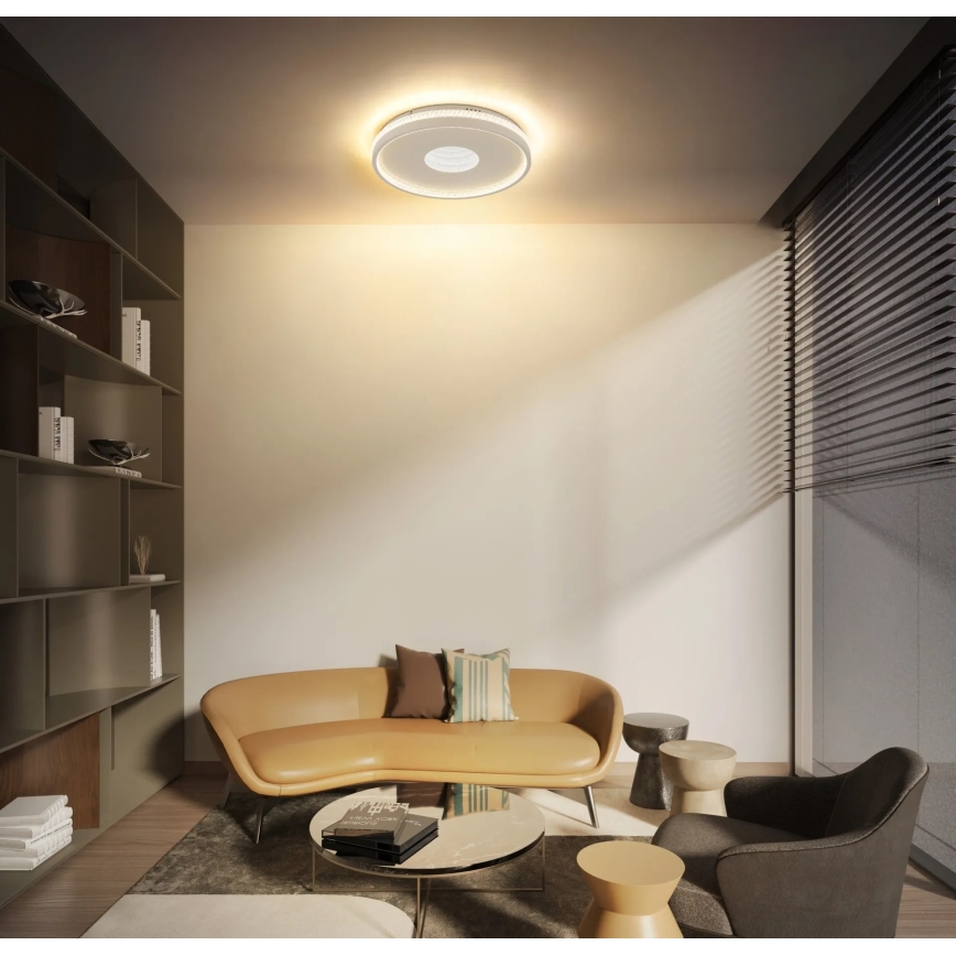 Globo - Himennettävä LED-kattovalaisin 30 W / 230 V 2700–6500 K Ø 41 cm + kaukosäädin