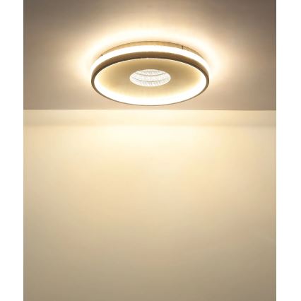 Globo - Himennettävä LED-kattovalaisin 30 W / 230 V 2700–6500 K Ø 41 cm + kaukosäädin