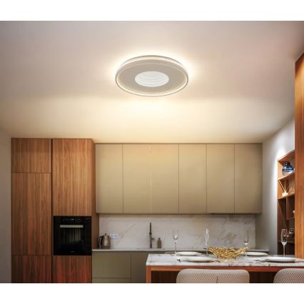 Globo - himmennettävä LED-kattovalaisin LED/40W/230V 2700-6500K Ø 50,5 cm + kaukosäädin