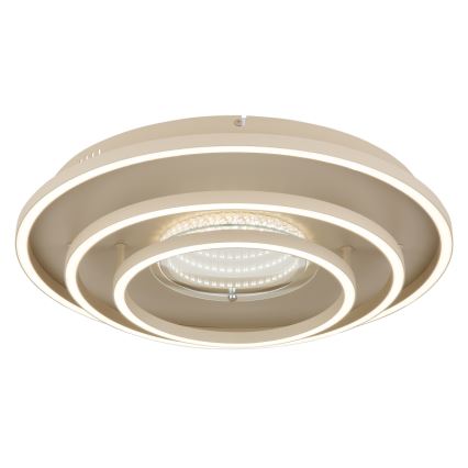 Globo - LED-kattovalaisin LED/40W/230V 3000/4000/6000K halkaisija 51 cm beige