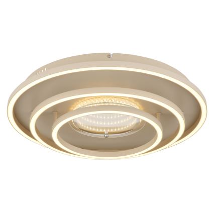 Globo - LED-kattovalaisin LED/40W/230V 3000/4000/6000K halkaisija 51 cm beige