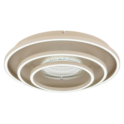 Globo - LED-kattovalaisin LED/40W/230V 3000/4000/6000K halkaisija 51 cm beige