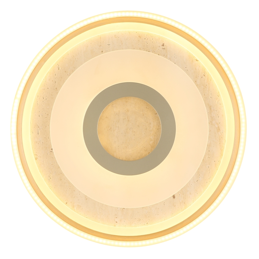 Globo - LED-kattovalaisin LED/40W/230V 3000K Ø 50 cm travertiini
