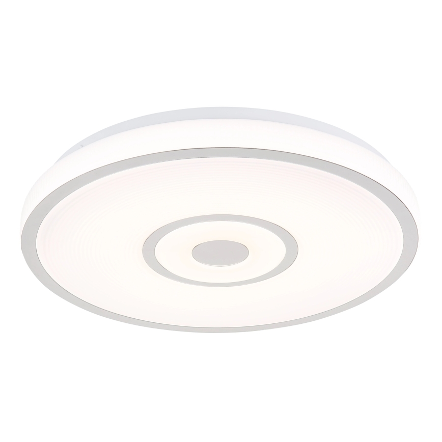 Globo - LED-kattovalaisin LED/24W/230V 3000/4000/6000K halkaisija 38 cm valkoinen/mattakromi