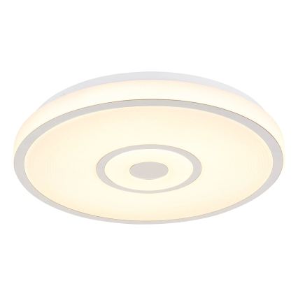 Globo - LED-kattovalaisin LED/24W/230V 3000/4000/6000K halkaisija 38 cm valkoinen/mattakromi