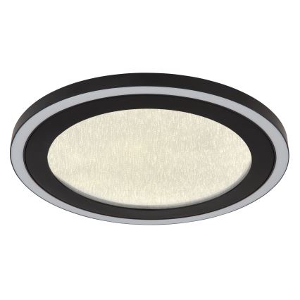 Globo - LED-kattovalaisin LED/24W/230V 4000K halkaisija 34 cm musta