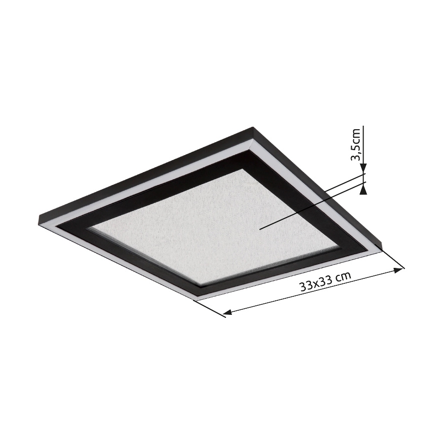 Globo - LED-kattovalaisin LED/24W/230V 4000K