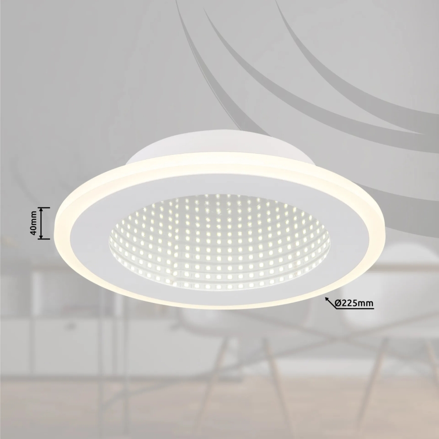 Globo - LED-kattovalaisin LED/12W/230V 4000K