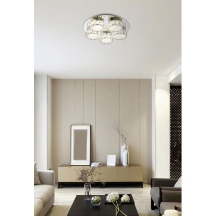 Globo - Himmennettävä LED-kattovalaisin LED/40W/230V 4000K halkaisija 40 cm