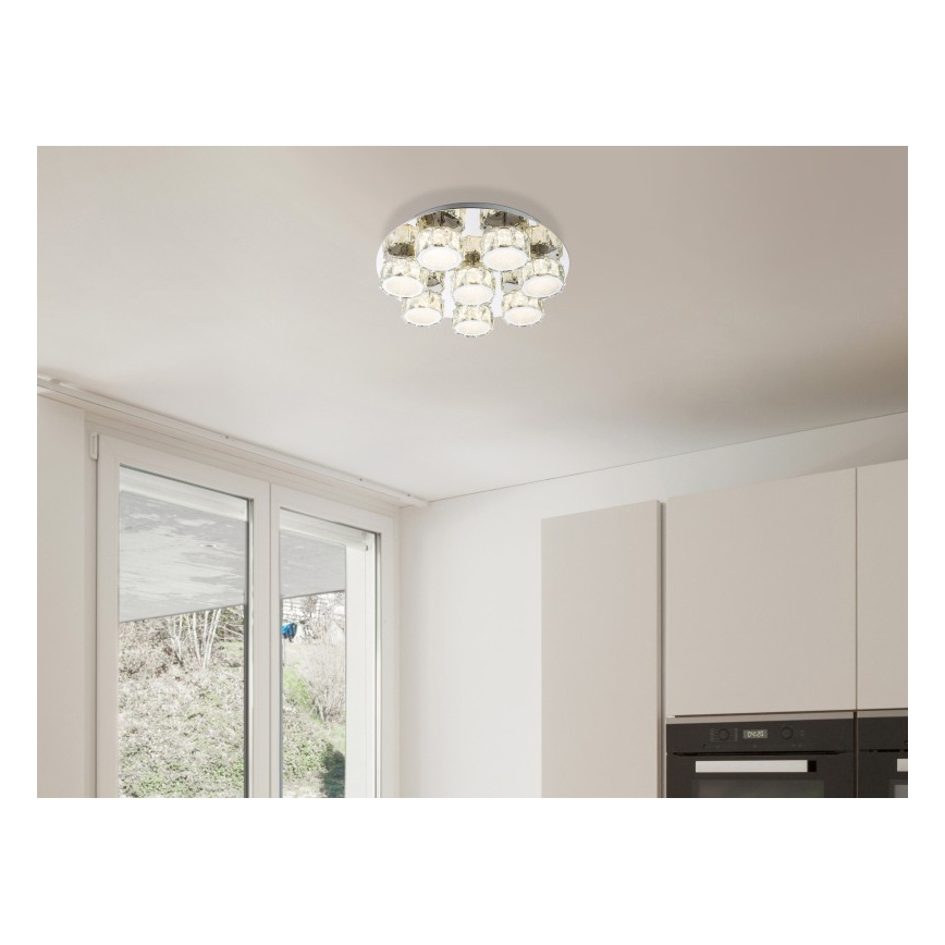 Globo - Himmennettävä LED-kattovalaisin LED/64W/230V 4000K halkaisija 50 cm