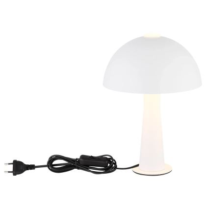 Globo - Pöytälamppu 1xE14/25W/230V valkoinen