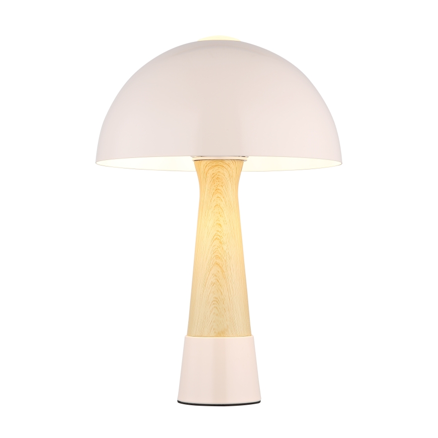 Globo - Pöytälamppu 1xE27ILLU/40W/230V beige