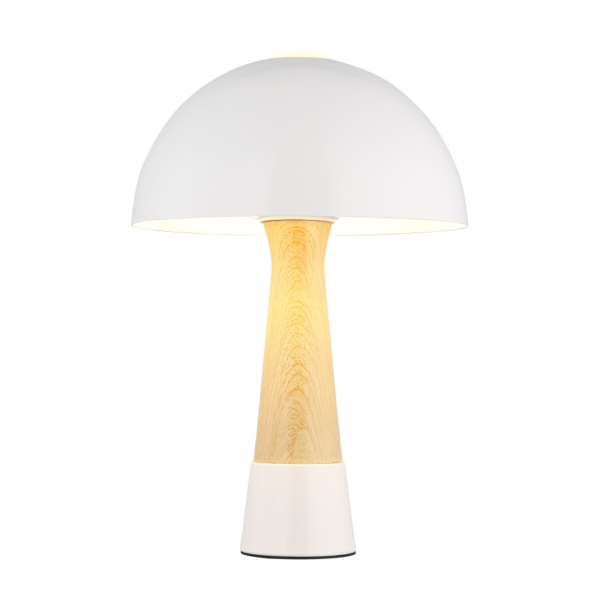 Globo - Pöytälamppu 1xE27ILLU/40W/230V valkoinen
