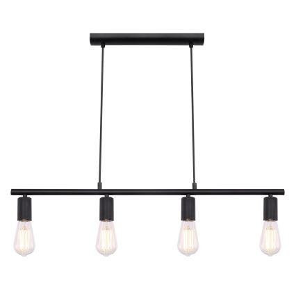 Globo - Kattokruunu narulla 4xE27/60W/230V