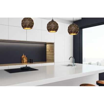 Globo 54029H - Kattokruunu johdossa JODIE 1xE27/60W/230V halkaisija 25 cm