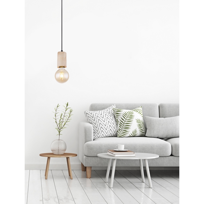 Globo - Kattokruunu narulla 1xE27/60W/230V