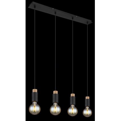 Globo - Kattokruunu johdossa 4xE27/40W/230V