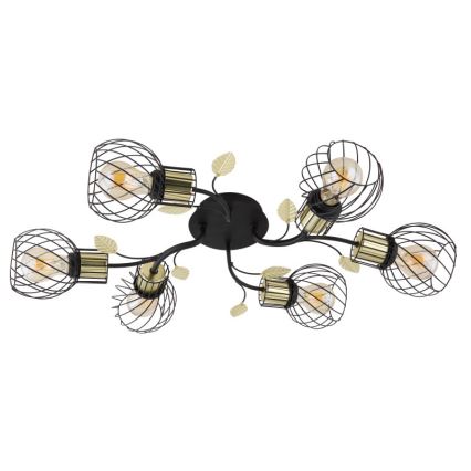 Globo - Pinta-asetettava kattokruunu 6xE27/40W/230V