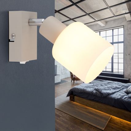 Globo - Seinäspotti 1xE14/25W/230V