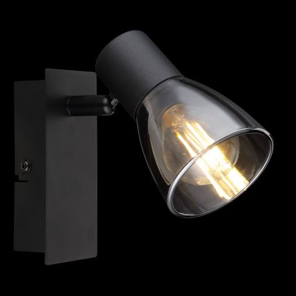 Globo - Seinävalaisin 1xE14/40W/230V musta