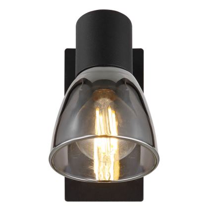 Globo - Seinävalaisin 1xE14/40W/230V musta