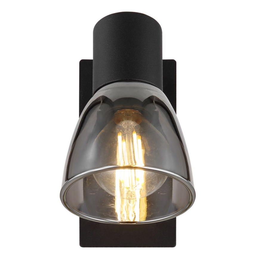 Globo - Seinävalaisin 1xE14/40W/230V musta