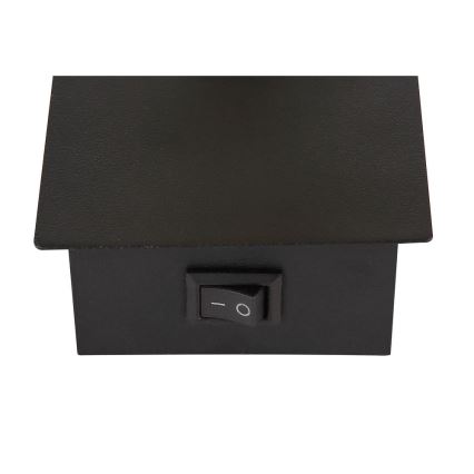 Globo - Seinävalaisin 1xE14/40W/230V musta