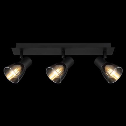 Globo - Kohdevalo 3xE14/40W/230V musta